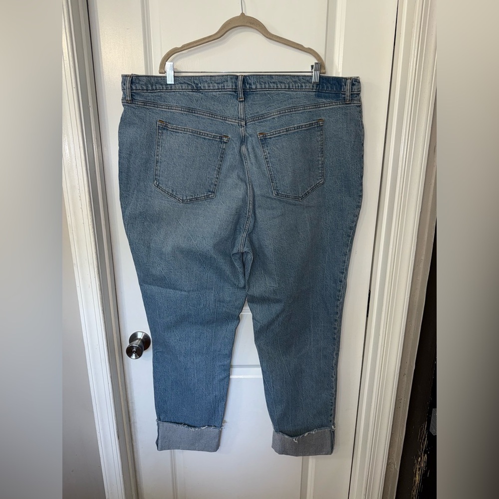 NWT Abercrombie & Fitch Curve Love 90s Straight Ultra HighRise Jeans Size 37/24L - Picture 4 of 7